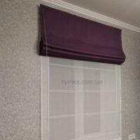 Римська штора Блекаут Перфект Бузковий