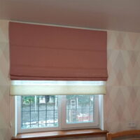 Римська штора Блекаут-Перфект Пудровий 5