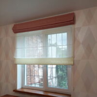 Римська штора Блекаут-Перфект Пудровий 9