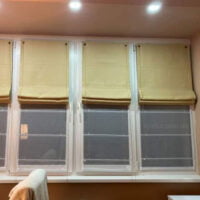 Римська-штора-Джусі-велюр-бежевий-10