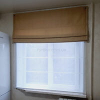 Римська-штора-Джусі-велюр-бежевий-6