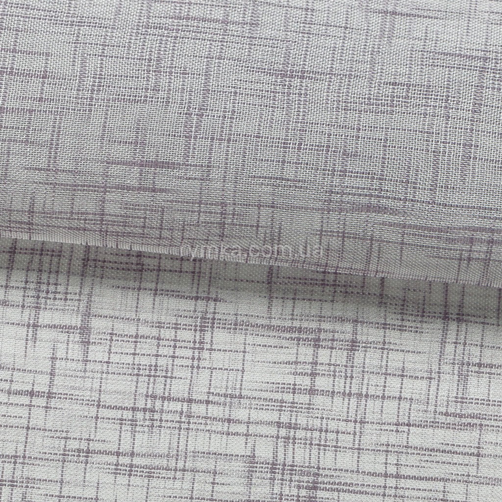 Тканина Тюль Льон Сталевий