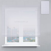 Тюль Ейр Білосніжний