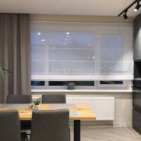 Тюль Льон Білосніжний