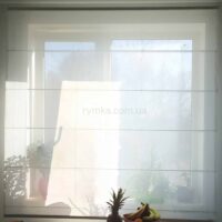 Тюль Льон Білосніжний