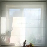 Тюль Льон Білосніжний