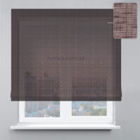 Тюль Льон Шоколадний