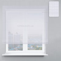 Тюль Скрін Білосніжний